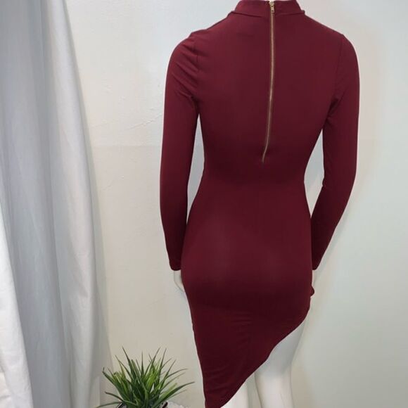 Burgundy Dress | Size Small | - Picture 3 of 4